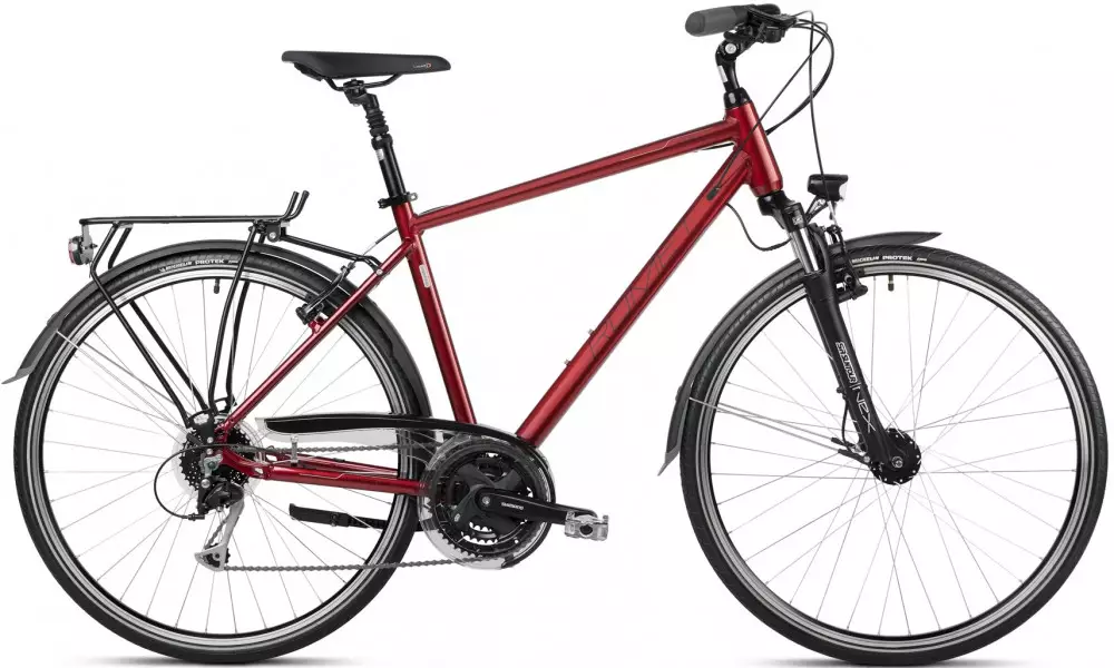 Jalgratas Romet Wagant 7 28" 2023 bordo-black - 1