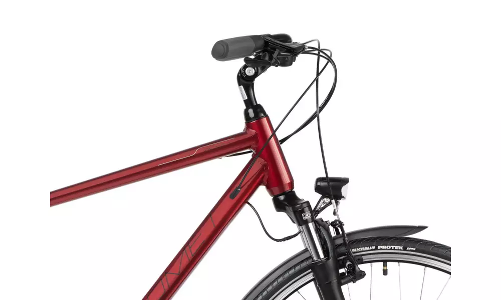 Jalgratas Romet Wagant 7 28" 2023 bordo-black - 4