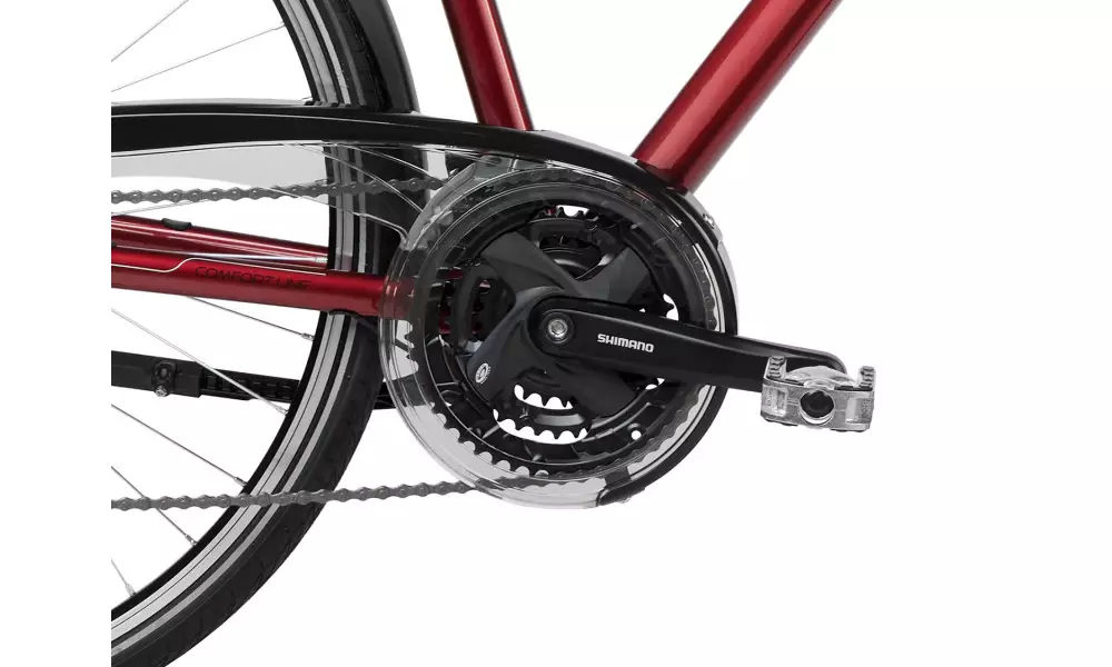 Jalgratas Romet Wagant 7 28" 2023 bordo-black - 6