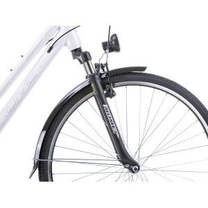Jalgratas Romet Gazela 28" 2023 white-silver