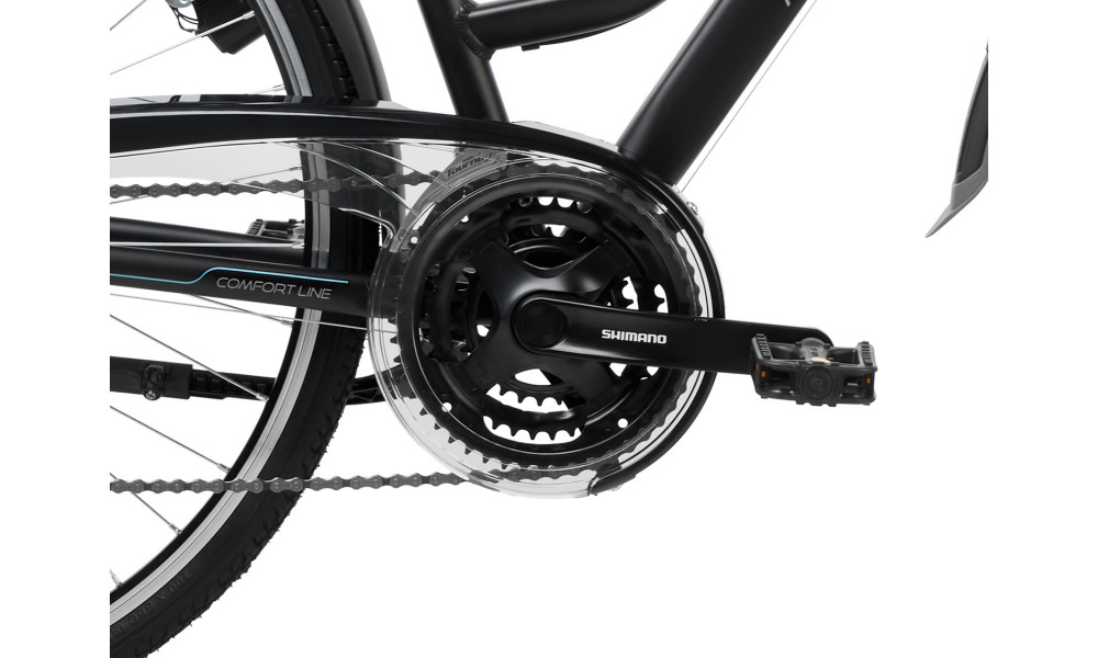 Jalgratas Romet Gazela 28" 2023 black-green - 6