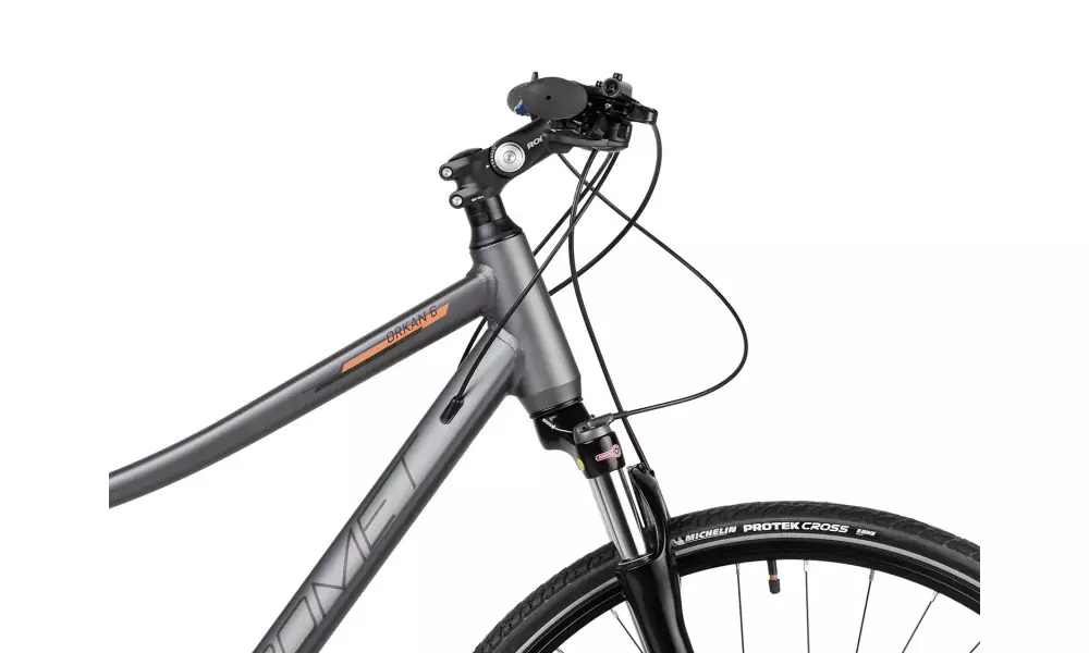 Jalgratas Romet Orkan 6 D 28" 2023 graphite-copper - 4