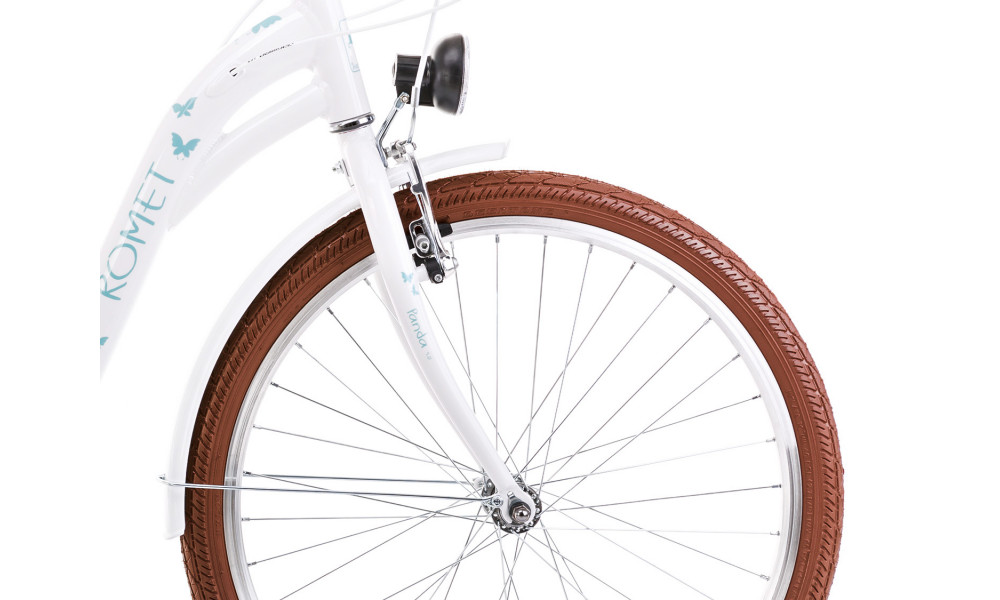 Jalgratas Romet Panda 1 24" Alu 2023 white-sky blue - 2
