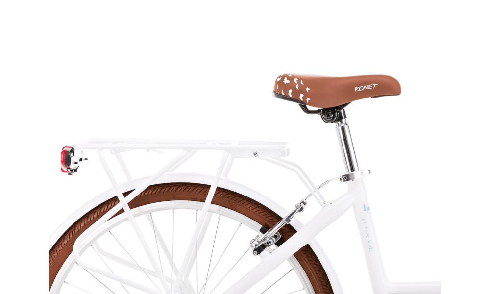 Jalgratas Romet Panda 1 24" Alu 2023 white-sky blue - 3