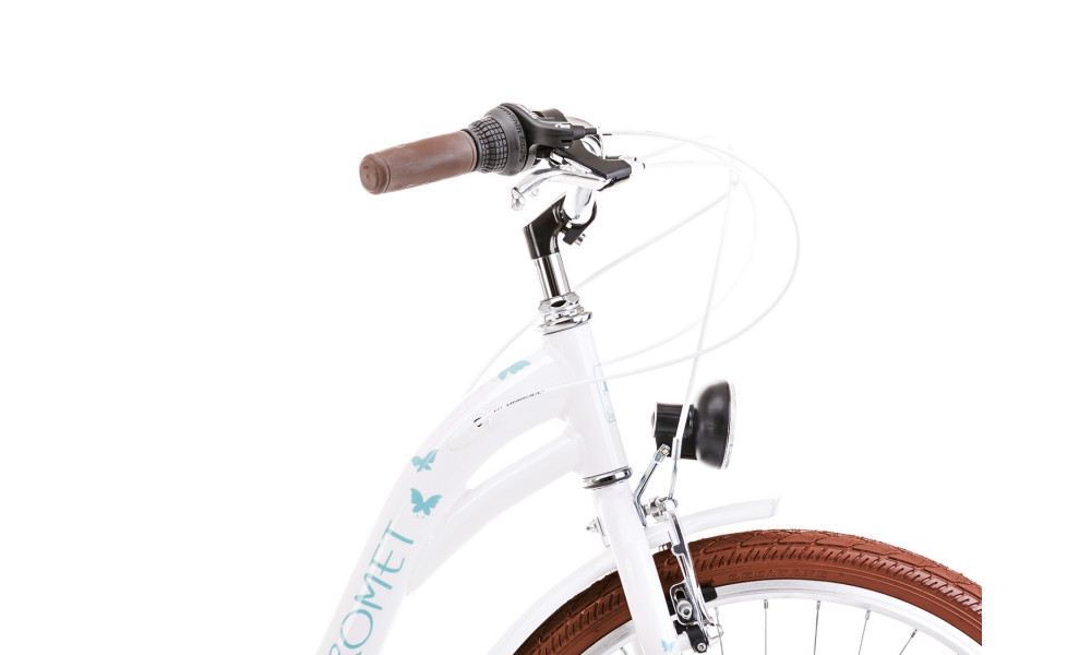 Jalgratas Romet Panda 1 24" Alu 2023 white-sky blue - 4