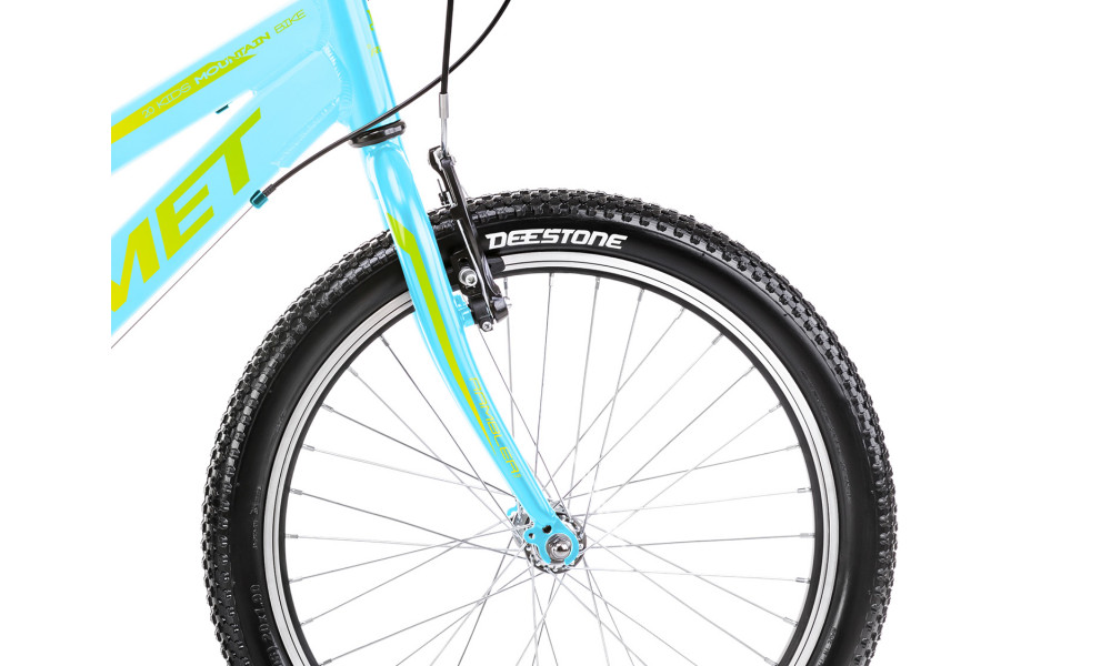 Jalgratas Romet Rambler KID 1 20" Alu 2023 blue-green-gold - 4