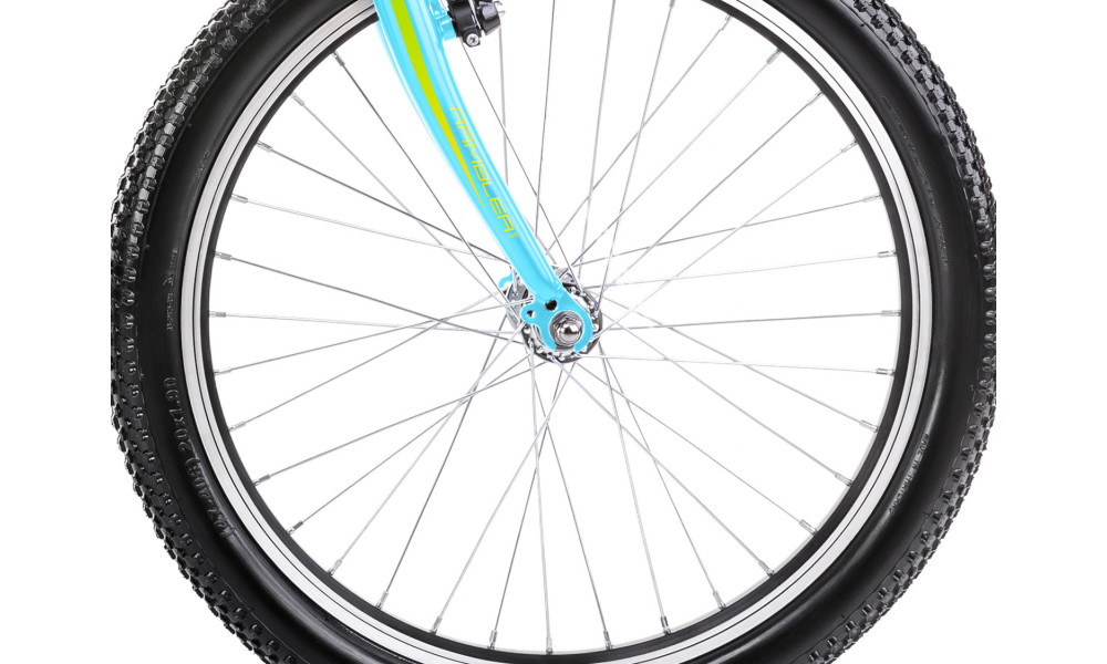 Jalgratas Romet Rambler KID 1 20" Alu 2023 blue-green-gold - 5