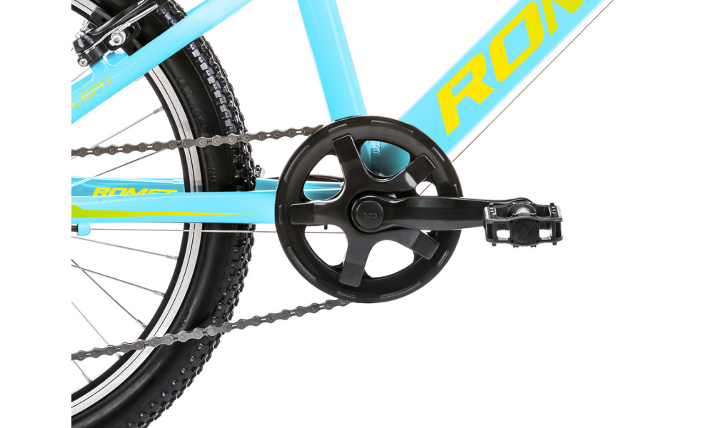 Jalgratas Romet Rambler KID 1 20" Alu 2023 blue-green-gold - 6