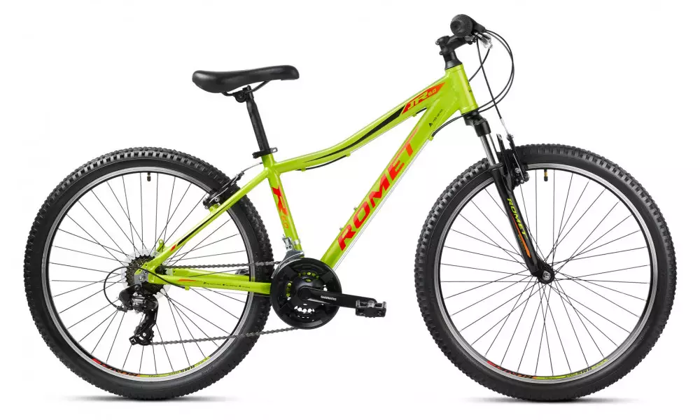 Jalgratas Romet Rambler R6.0 JR 26" 2023 lemon-black-red - 1