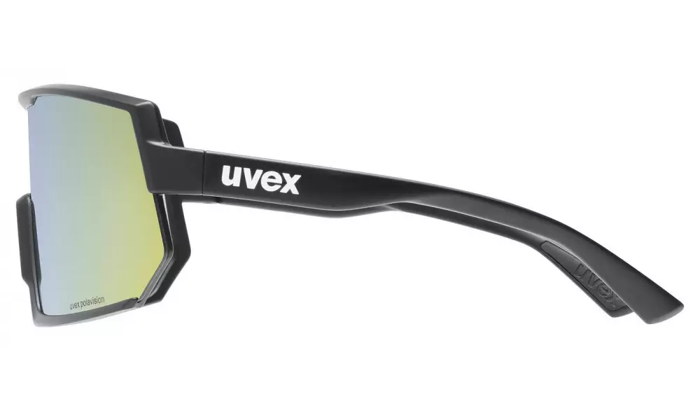 Prillid Uvex sportstyle 235 P black matt / mirror red - 2