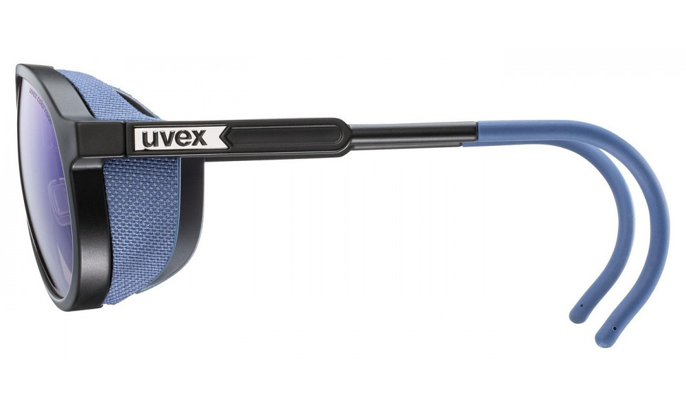 Prillid Uvex mtn classic CV black matt / mirror blue - 2