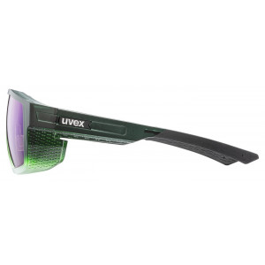 Prillid Uvex mtn style CV green matt fade / mirror green