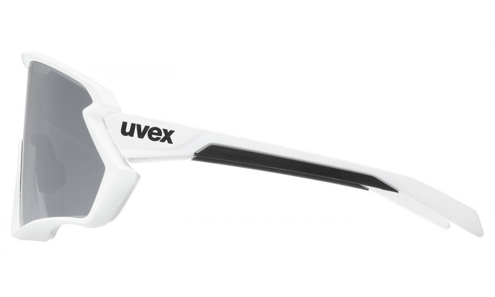 Prillid Uvex sportstyle 231 2.0 Set white-black matt / mirror silver - 2