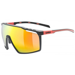 Prillid Uvex mtn perform black-red matt / mirror red