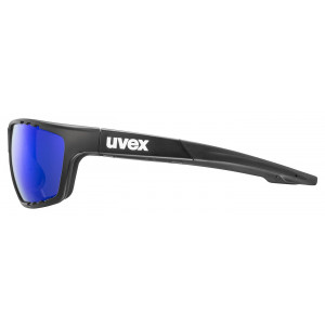 Prillid Uvex sportstyle 706 black matt / mirror blue
