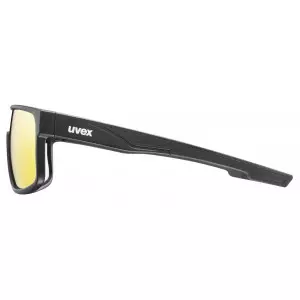 Prillid Uvex LGL 51 black matt / mirror red