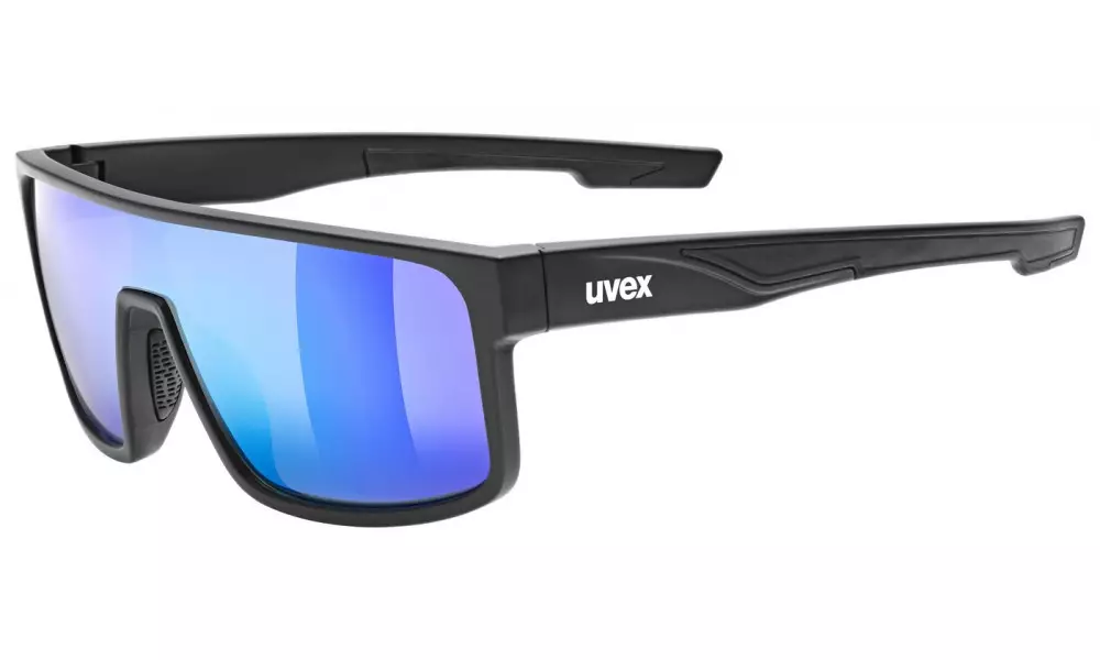 Prillid Uvex LGL 51 black matt / mirror green - 1