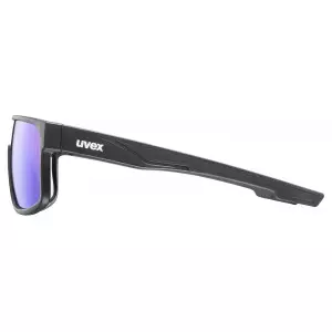 Prillid Uvex LGL 51 black matt / mirror green