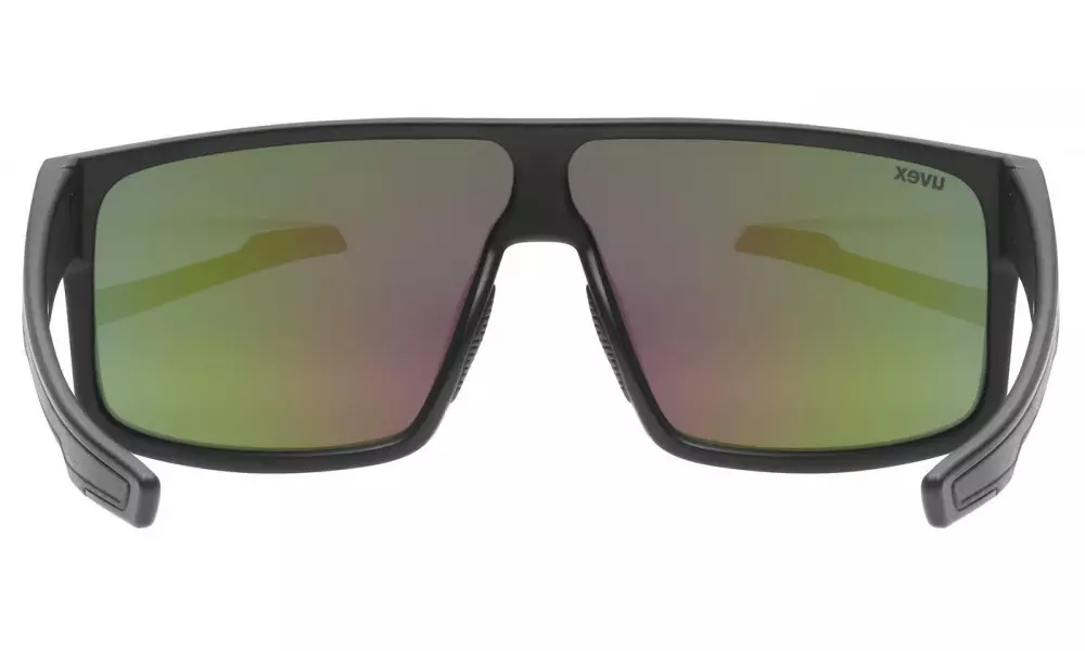 Prillid Uvex LGL 51 black matt / mirror green - 4