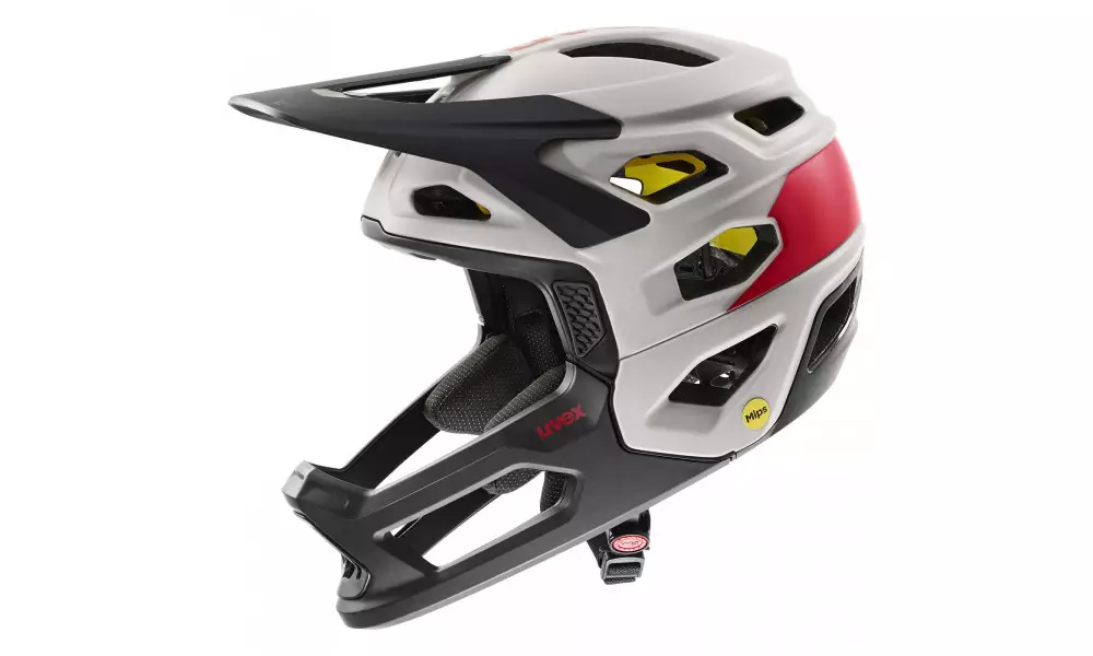 Jalgrattakiiver Uvex revolt MIPS oak brown-red - 1