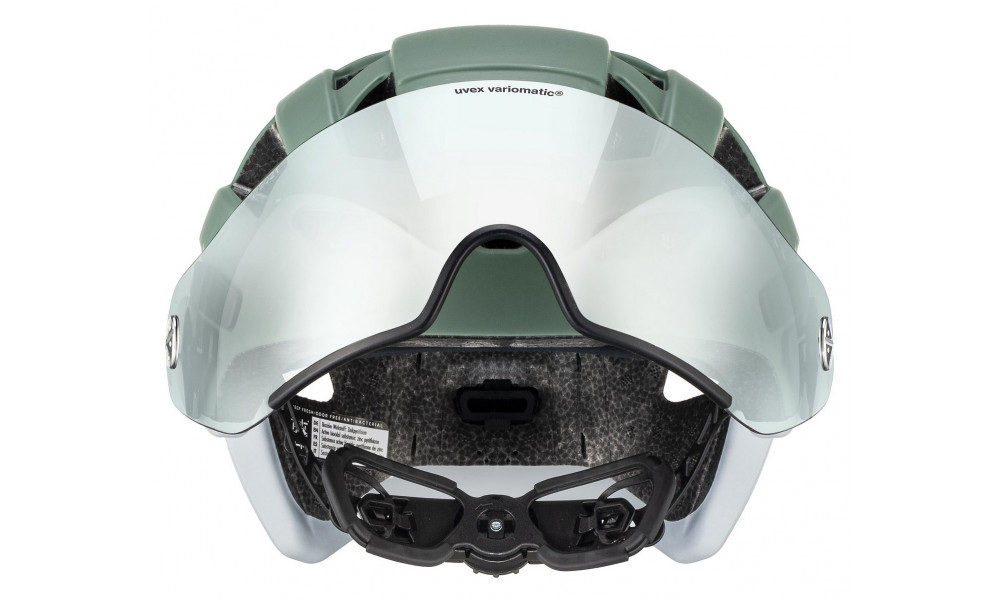 Jalgrattakiiver Uvex finale visor V mattoss green-cloud matt - 5