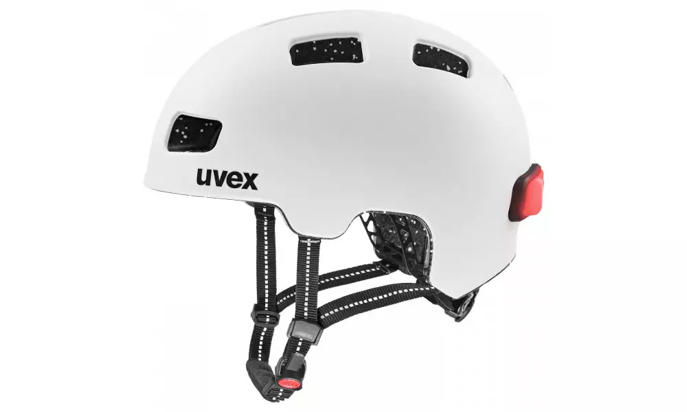 Jalgrattakiiver Uvex city 4 white skyfall matt - 4