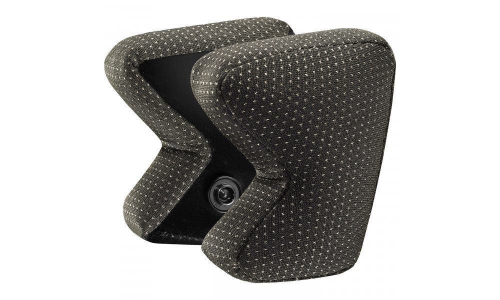 Kiivri varuosa Uvex revolt (MIPS) cheek pads black 