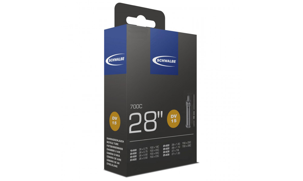 Sisekumm 28" Schwalbe DV15 (18/28-622) - 2