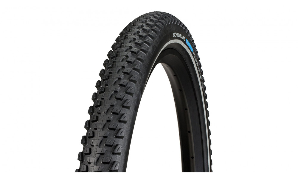 Väliskumm 27.5" Schwalbe Marathon Plus MTB HS 468, Perf Wired 54-584 / 27.5x2.10 Black-Reflex - 3