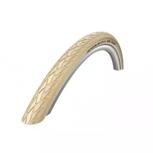 Väliskumm 26" Schwalbe Road Cruiser HS 484, Active Wired 47-559 / 26x1.75 Creme-Reflex
