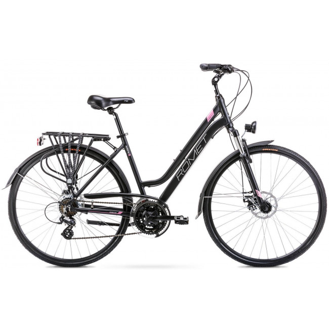 Jalgratas Romet Gazela 2 28" 2023 black-pink