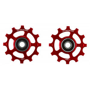 Litrid CeramicSpeed for Shimano 11s 12-tooth NW 9100/8000/RX800/GRX Coated Alloy 607 red (108566)