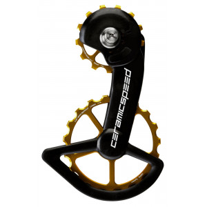 Litrid CeramicSpeed Oversized for Shimano 9100/R8000 Series Alloy 607 stainless steel gold (106201)