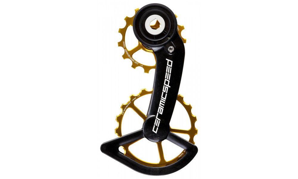 Litrid CeramicSpeed Oversized for SRAM Red/Force AXS Alloy 607 stainless steel gold (110200) 