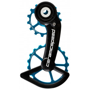 Litrid CeramicSpeed Oversized for SRAM Red/Force AXS Alloy 607 stainless steel blue (110569)