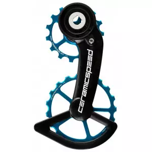 Litrid CeramicSpeed Oversized for SRAM Red/Force AXS Alloy 607 stainless steel blue (110569) Litrid CeramicSpeed Oversized for SRAM Red/Force AXS Alloy 607 stainless steel blue (110569)