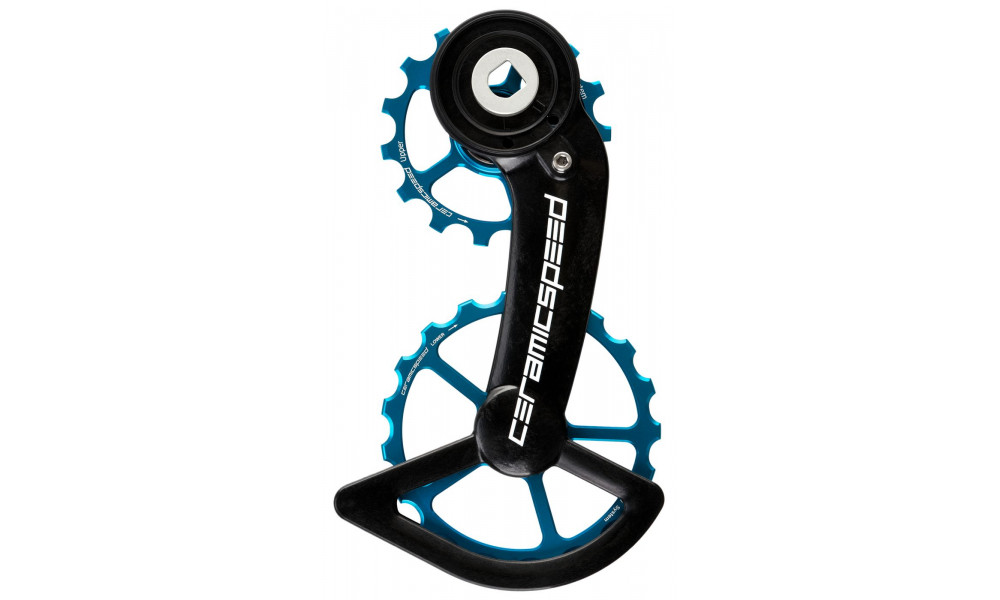 Litrid CeramicSpeed Oversized for SRAM Red/Force AXS Alloy 607 stainless steel blue (110569) 