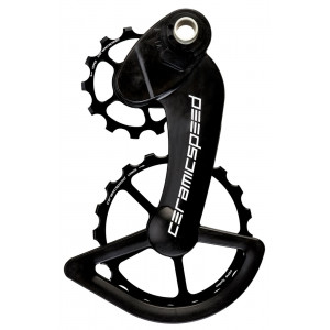 Litrid CeramicSpeed Oversized for Campagnolo 11s Mechanical/EPS Alloy 607 stainless steel black (104060)