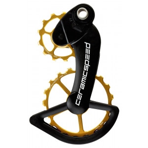 Litrid CeramicSpeed Oversized for Campagnolo 11s Mechanical/EPS Alloy 607 stainless steel gold (106207)