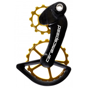 Litrid CeramicSpeed Oversized for Campagnolo 12s EPS Alloy 607 stainless steel gold (110206)