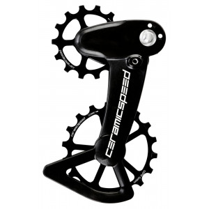 Litrid CeramicSpeed Oversized X for Shimano 12s XT/XTR Alloy 607 stainless steel black (108174)