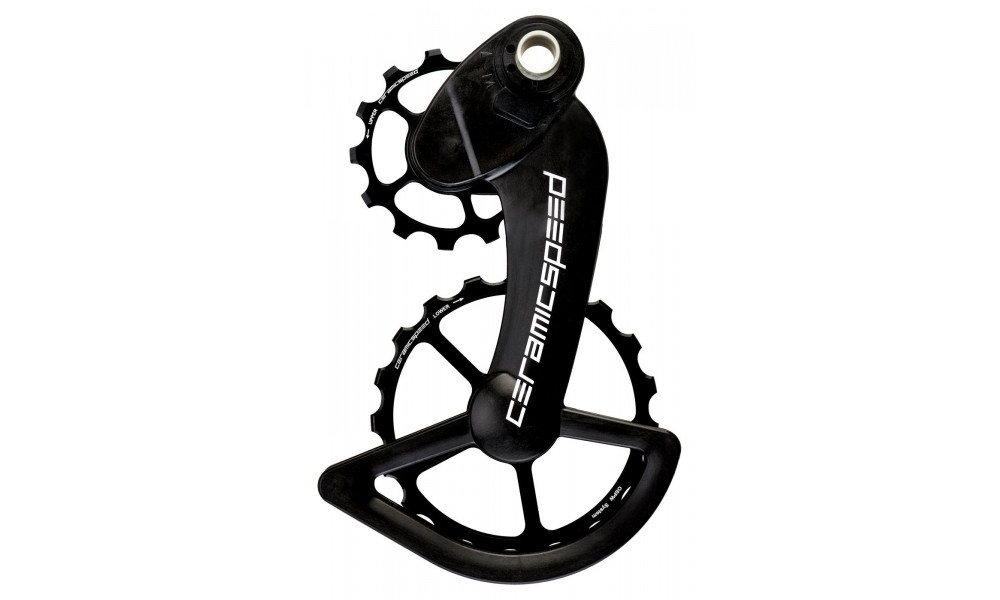 Litrid CeramicSpeed Oversized for Campagnolo 11s Mechanical/EPS Coated Alloy 607 black (104063) 