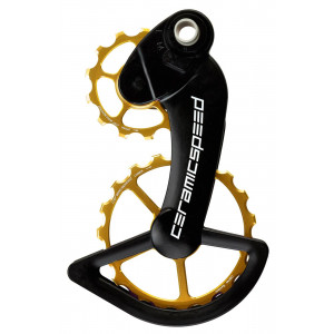 Litrid CeramicSpeed Oversized for Campagnolo 11s Mechanical/EPS Coated Alloy 607 gold (106208)