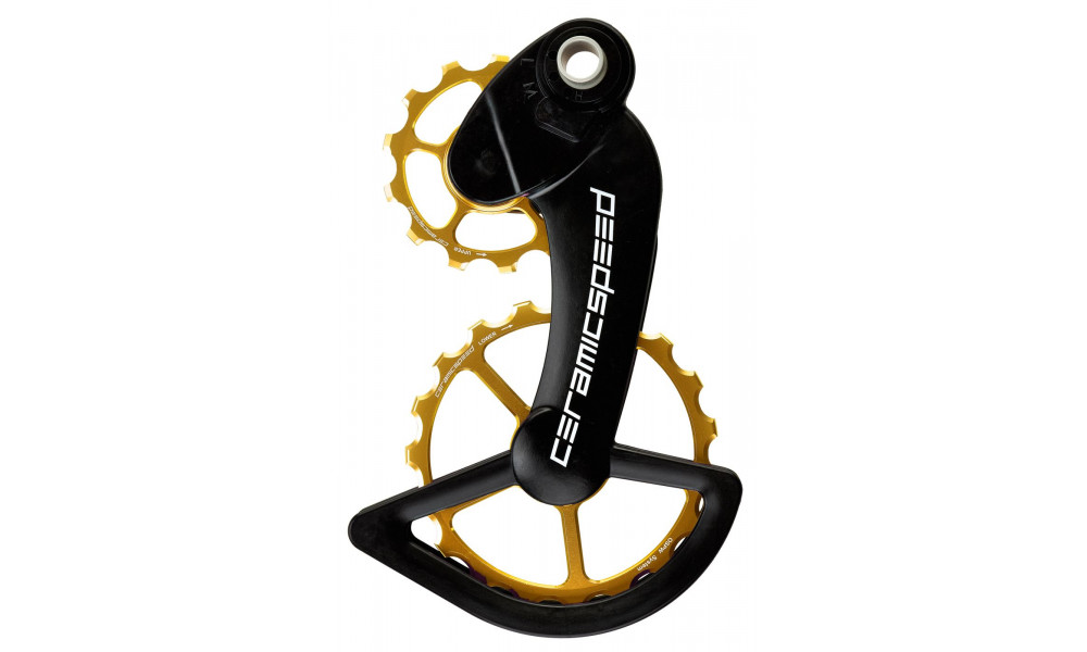 Litrid CeramicSpeed Oversized for Campagnolo 11s Mechanical/EPS Coated Alloy 607 gold (106208) 