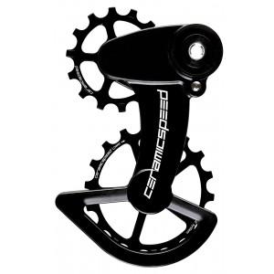 Litrid CeramicSpeed Oversized X for SRAM Force1/Rival1 T3 Clutch Coated Alloy 607 black (106352)