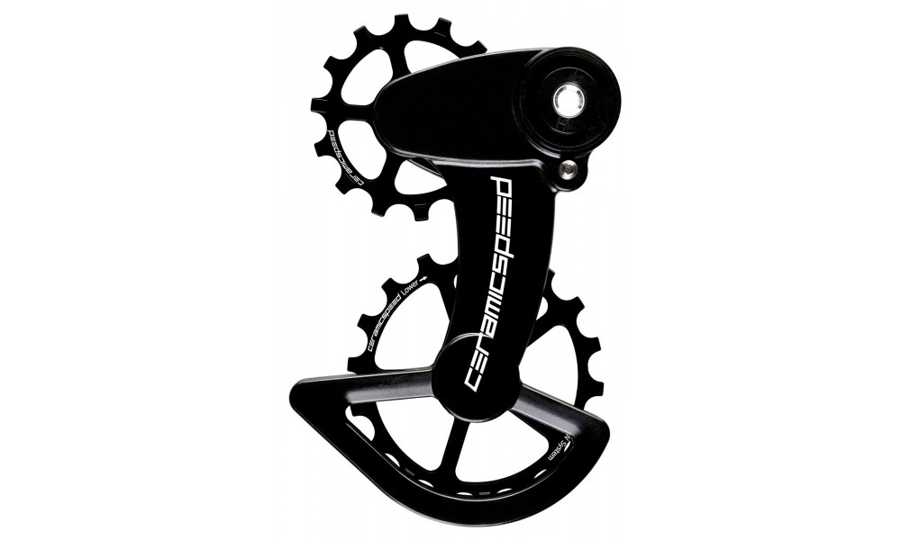 Litrid CeramicSpeed Oversized X for SRAM Force1/Rival1 T3 Clutch Coated Alloy 607 black (106352) 