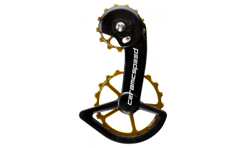 Litrid CeramicSpeed Oversized X for Shimano GRX810/815/Ultegra RX800/805 Coated Alloy 607 gold (110199) 