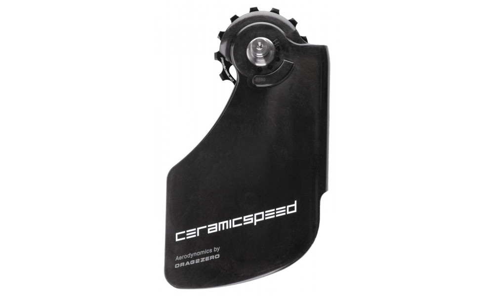 Litrid CeramicSpeed Oversized Aero for Shimano DA9100/ULT8000 Coated Alloy 607 black (110908) 