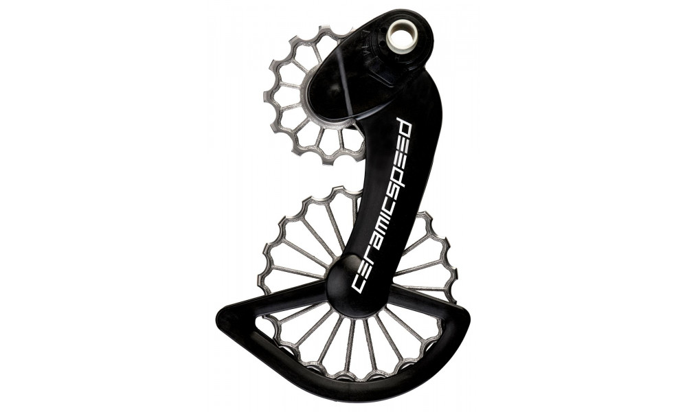 Litrid CeramicSpeed Oversized 3D Printed Hollow Titanium for Campagnolo 12s EPS 07 Coated (107430) 