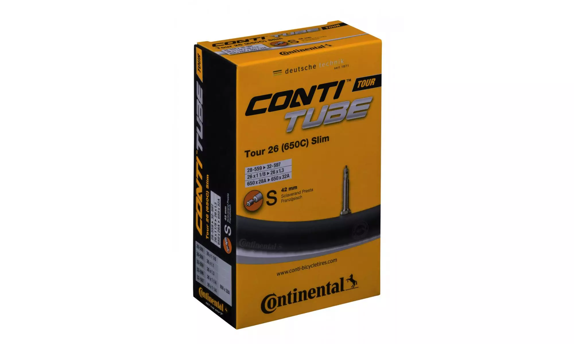 Sisekumm 26" Continental Tour slim S42 (28-559/32-597) - 2
